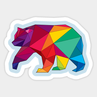 Rainbow Bear Sticker